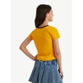 thumbnail image 2 of Girls Garfield X Justice Collab Baby Tee, Sizes XS - XLP, 2 of 9