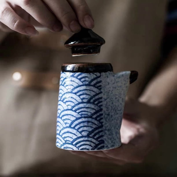 Juego de ollas de aceite y vinagre con patrón ondulado: vajilla elegante for cocinar y servir