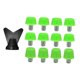 thumbnail image 2 of 12 clavos para zapatos de fútbol con llave para jugadores profesionales. Verde, 2 of 9