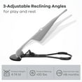 thumbnail image 5 of kmaier Baby Swing for Infants, Baby Delight Bouncer Seat Fixed with Swing Toys for 0-18 Months,Light Gray, 5 of 7