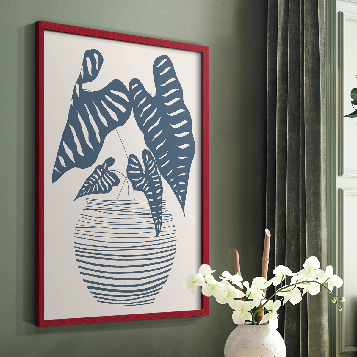 Wired in Monochrome I Framed Print - Solid Wood in Single Picture Frame Solid Wood 2 Framed Print
