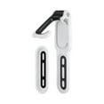 thumbnail image 2 of Portabicicletas de pared de hasta 35 libras, resistente, portabicicletas para garaje, gancho para bicicletas, soporte vertical para ciclismo, soporte Blanco negro Macarena Portabicicletas de pared, 2 of 8