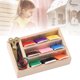 thumbnail image 5 of Kit de caja de costura para casa de muñecas caja de costura en miniatura con detalles ricos escala 1:12 resistente y duradera para decoración ANGGREK Otros, 5 of 8