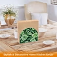 thumbnail image 5 of Table Napkin Holder, One Sizex1 Kitchen Napkin Holder Acrylic Napkin Holder Restaurant Napkin Holder Green Roses Seamless, 5 of 9