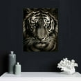 thumbnail image 4 of COMIO  Wild Animals Canvas Wall Art Tiger Paintings Poster Wildlife Pictures Art Prints Fierce Beast Wall Decor for Living Room Bedroom, 4 of 4