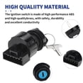 thumbnail image 3 of Interruptor de encendido Tecreddy Polaris 6 PIN 4 posiciones, 3 of 7