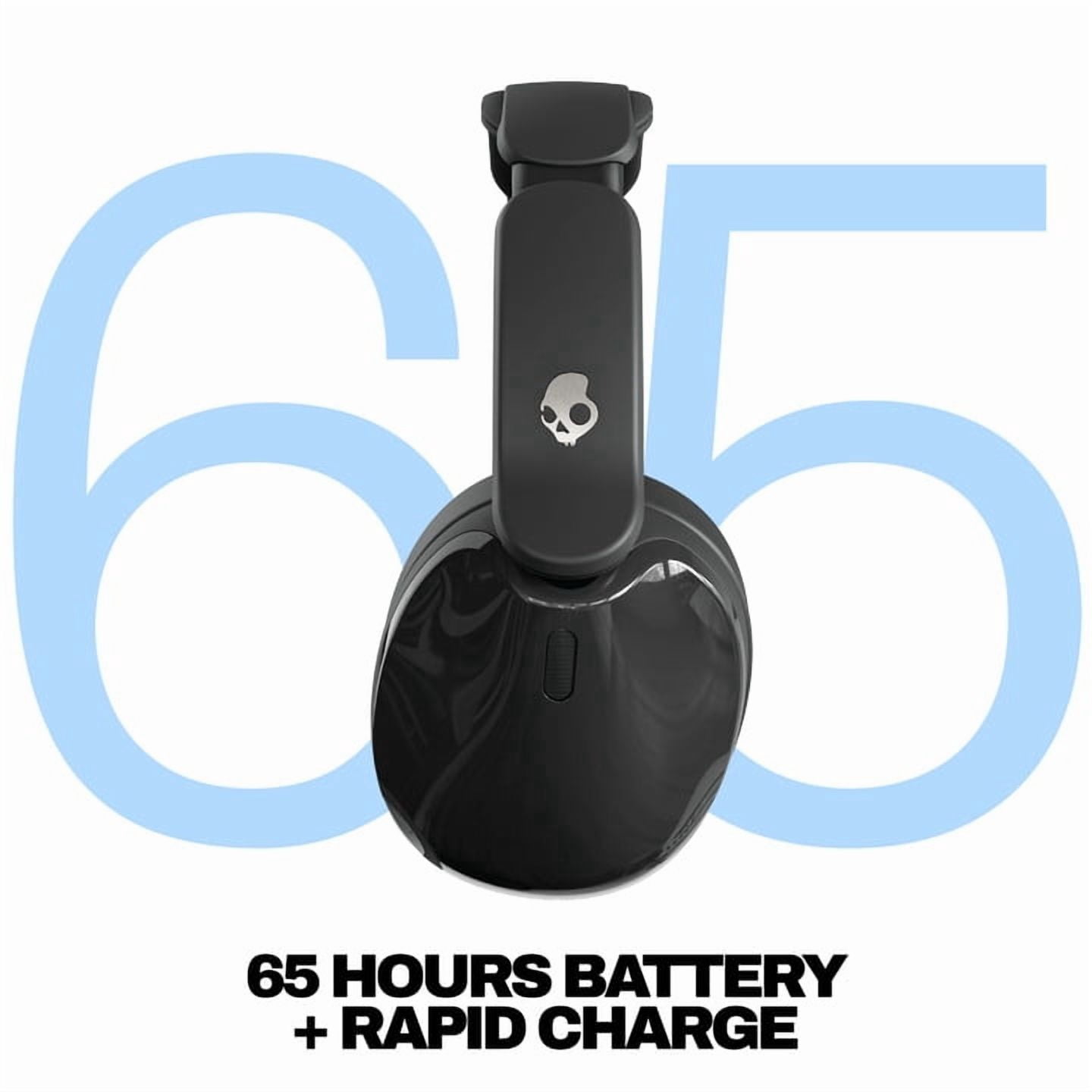 Skullcandy Hesh 540 ANC Wireless over-Ear Headphones with Active Noise Canceling, True Black thumbnail 6