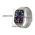 thumbnail image 2 of Hwkond Smart Watch for Women, Discover The Newest X8 Smart Water Proof Watch 2.01 With A Stunning Large Screen Advanced Bluetooth Calling Features And Exceptional Extended Battery Life(Silver), 2 of 7