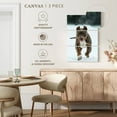 thumbnail image 4 of Elephant Stock Pit Bull On Snow Wall Art - Vertical Multi Panel Canvas - Living Room Wall Decor - Animal Multi Panel - Gray And Brown Decor - 14" x 23", 4 of 4
