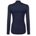 thumbnail image 3 of Pinspark Workout Jackets for Women Lightweight Flim Fit Jacket Full Zip Sports Tops Breathable Activewear, 3 of 8