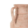 thumbnail image 4 of DecMode 16" Antique Style Pink Ceramic Vase with Handles, 4 of 9
