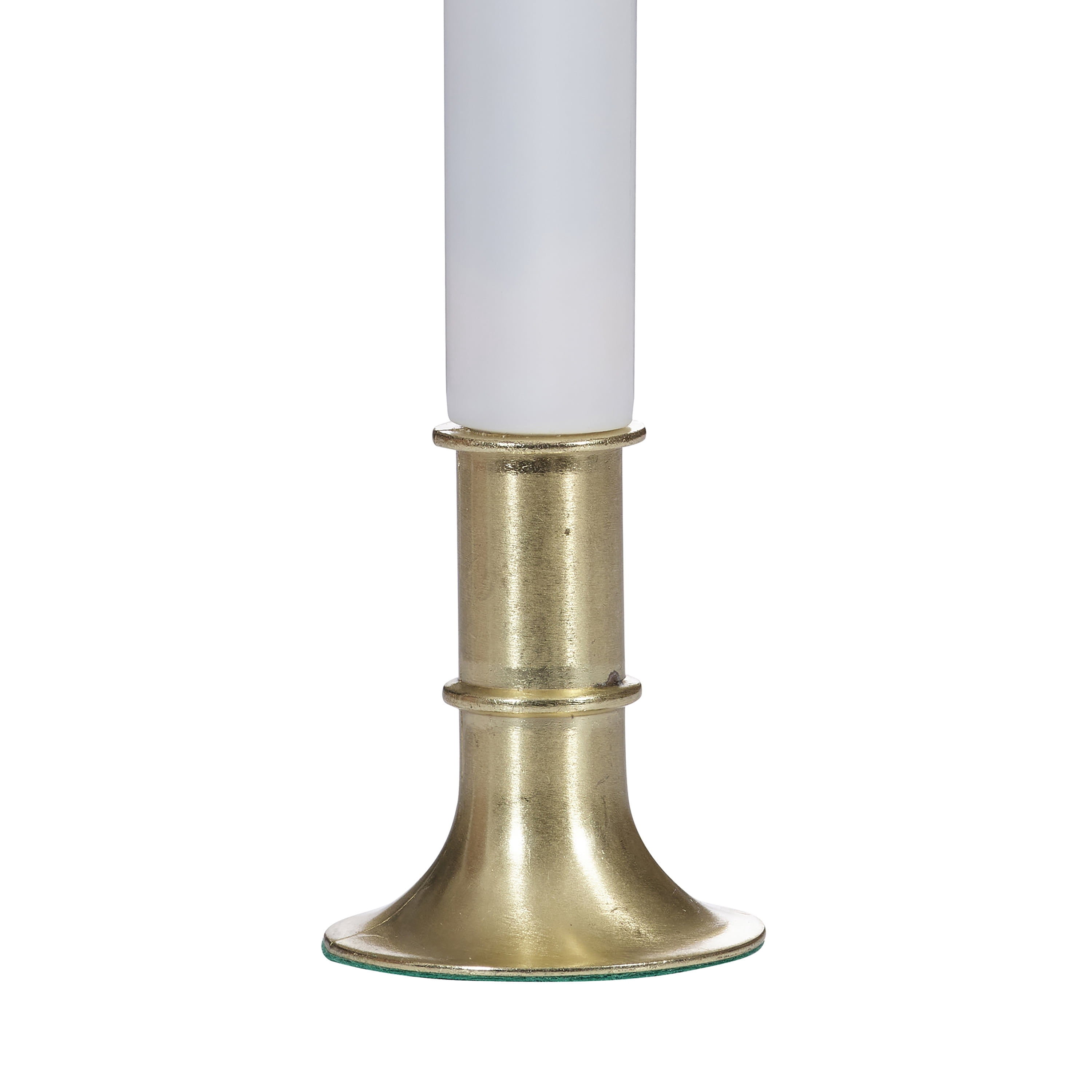 Indoor Battery-Operated LED Flameless Christmas Taper Candle Lamps, Warm White, 9", 2 Count, by Holiday Time