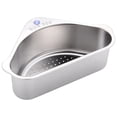 thumbnail image 2 of 2x Cesta de Drenaje Triangular para Fregadero, Recogedor de Alimentos con Ventosa, Desagüe para Fregadero de Cocina, Colador de Esquina para Fregadero Soledad colador de fregadero de esquina, 2 of 10