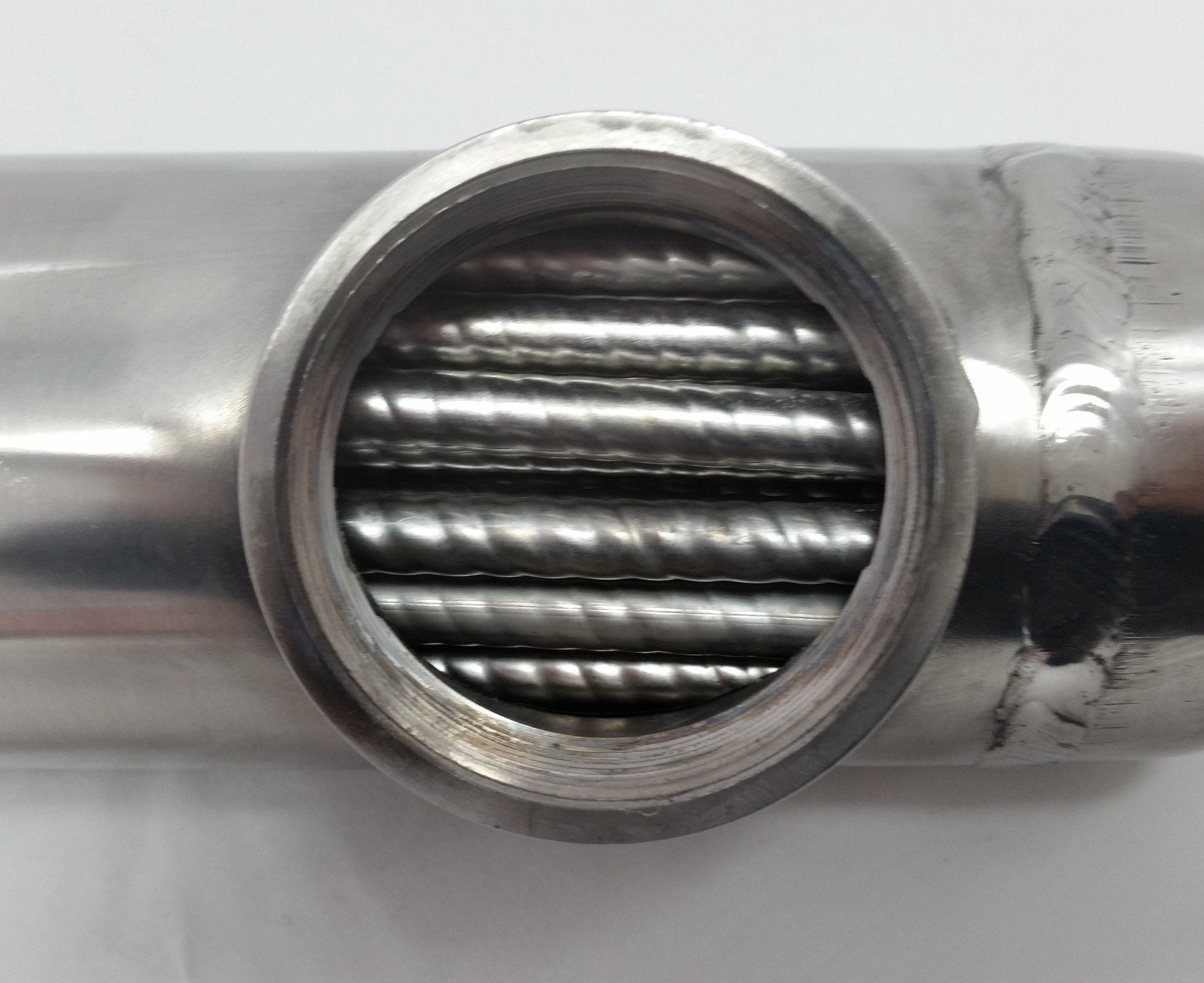 85,000 BTU Stainless Steel Tube and Shell Heat Exchanger for Pools/Spas os