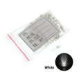 thumbnail image 2 of Advancent 100 Uds condensadores electrolíticos accesorios de equipo iluminación resistente al desgaste suficiente componente electrónico blanco 2 Decoración del hogar Blanco 2 Advancent HA062075-02, 2 of 6