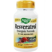 Natures Way Resveratrol, 60 CP