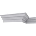 thumbnail image 6 of 6 7/8"H x 5 1/2"P x 94 1/2"L Crown Fascia Moulding, 6 of 14