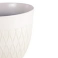 thumbnail image 6 of Alpine Corporation Indoor/Outdoor Stone-look Planters with Drainage Holes, White (Set of 2), 6 of 13