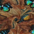 thumbnail image 6 of Bingfone Vintage Butterfly Green Women's Sarong Swimsuit Cover Ups Bathing Suit Coverups Chiffon Beach Wrap Skirts, 6 of 7