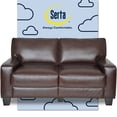 thumbnail image 1 of Serta RTA Palisades Collection 61" Loveseat in Chestnut Brown, 1 of 16