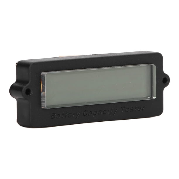 Monitor de batería, pantalla azul Batería de litio Indicador de capacidad de batería Indicador de potencia de batería de litio Rendimiento finamente ajustado