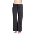 thumbnail image 2 of CYZ Women's Casual Stretch Cotton Pajama Pants Simple Lounge Pants, 2 of 2