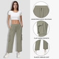 thumbnail image 7 of Bovemsi Lounge Pants Women Fashionable And Casual Workout Pants With High Waist Zipper Suitable For Jogging High Waisted Pants, 7 of 7