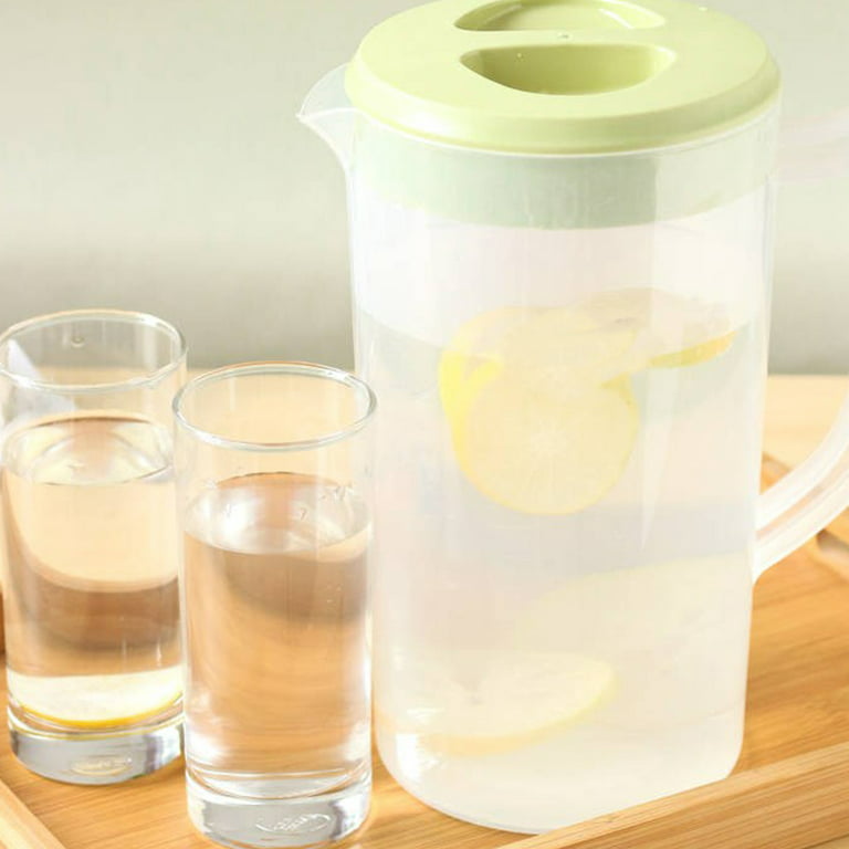 Easy-Pack Container & Lid Juice Pitcher 1 ea, Plastic Containers