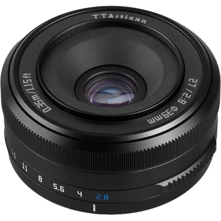 TTArtisan TTArtisan 27mm f/2.8 Lens for Fujifilm X, Black