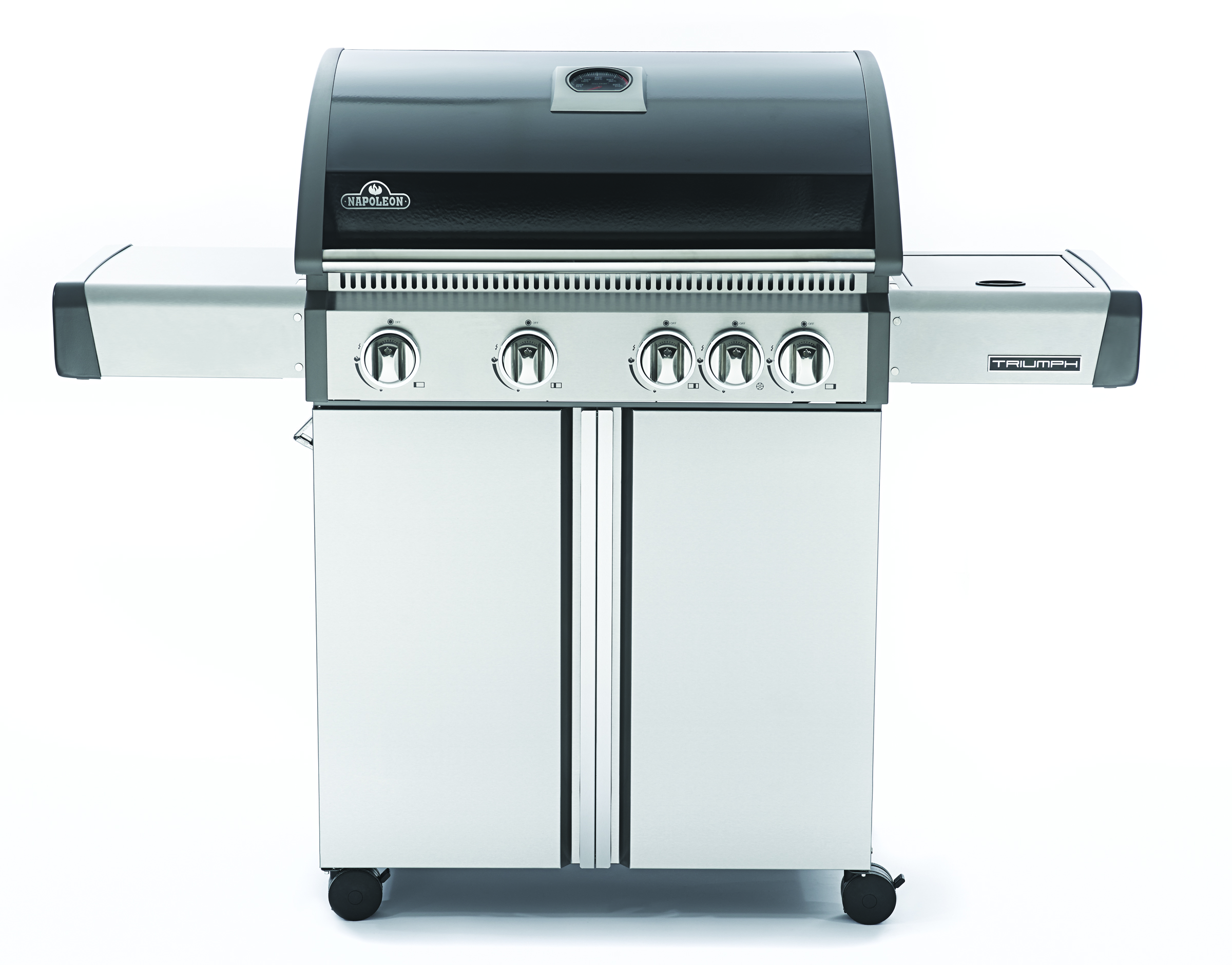 Napoleon Triumph 495 LP Grill with Side Burner with Cover