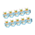 thumbnail image 5 of Sharprepublic 10 Pieces Foldable Candy Boxes Paper Gift Packaging Box for Holiday Birthday Blue, 5 of 8