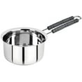 thumbnail image 1 of Heavy Gauge Stainless Steel Milk Pan/Sauce Pan/Tea Pan/Deep Cooking Pot, Induction And Gas Burner/Stove Compatible Cookware/Kitchenware(Approx. 32.2 x 15.8 x 8.8 Cm, 1 Litre), Pack of 1, 1 of 2