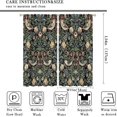 thumbnail image 2 of William Morris Curtains, Botanical Art Windows Curtains Floral Patterns Vintage Floral Patterns Window Treatments for Living Room Bedroom,Boho Chic Herbs Plant Print Drapes,42x54 Inch, 2 of 6