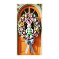 thumbnail image 1 of zhangmingg Rideau de Porte de Pâques pour Décorations de Fête Intérieure Extérieure, 1 of 5