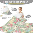 thumbnail image 3 of Labrador Dog and Flower Floral Toddler Nap Mats for Kids Preschool,Sleeping Mat Bag or Kids,Toddler Sleeping Bag,Toddler Nap Mat or Daycare, 3 of 6