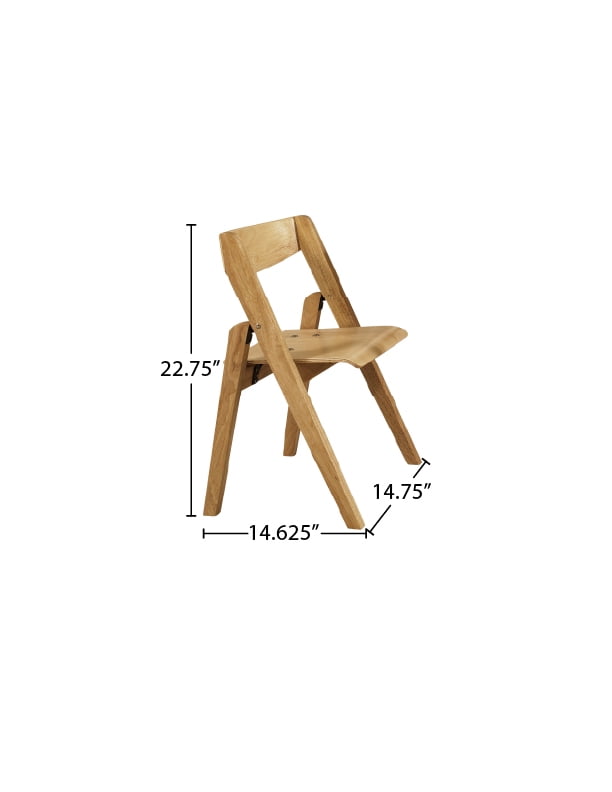 Stakmore Kids Folding 3-Piece Table & Chairs Set