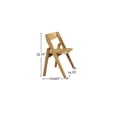 thumbnail image 4 of Stakmore Kids Folding 3-Piece Table & Chairs Set, 4 of 6
