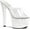 Clear/White, variant on Women's Pleaser Stardust 701