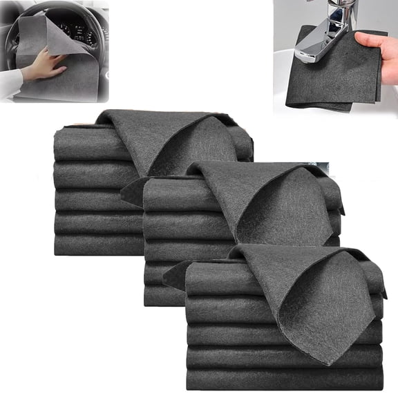 Easepicks Cleaning Cloths, Ease Picks Multipurpose Thread Miracle Thickened Cleaning Cloths, Streak Free Reusable Microfiber Rag,Microfiber Towel Window Cleaning Rag for Glass,Window, Mirror, Cars