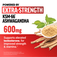 thumbnail image 6 of Force Factor Test X180, Testosterone Booster for Men with KSM-66 Ashwagandha for Muscle, Strength, Stamina & Libido, Berry Blast, 60 Soft Chews, 6 of 12