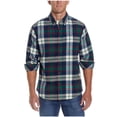 thumbnail image 1 of Weatherproof Mens Flannel Button Up Shirt, Multicoloured, Small, 1 of 1