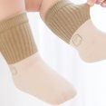 thumbnail image 3 of Calcetines de tubo medio a juego de colores para bebés de otoño e invierno, calcetines de dibujos animados sin hueso para bebés para niños pequeños, 3 of 5