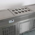 thumbnail image 2 of Kolice Commercial Fried Ice Cream Roll Machine,Roll Ice cream Machine-ETL, Double 21" x 21" Square Pans,Smart Temperature Control,Transparent Sneeze Guard,10 Refrigerated Buckets, 2 of 9
