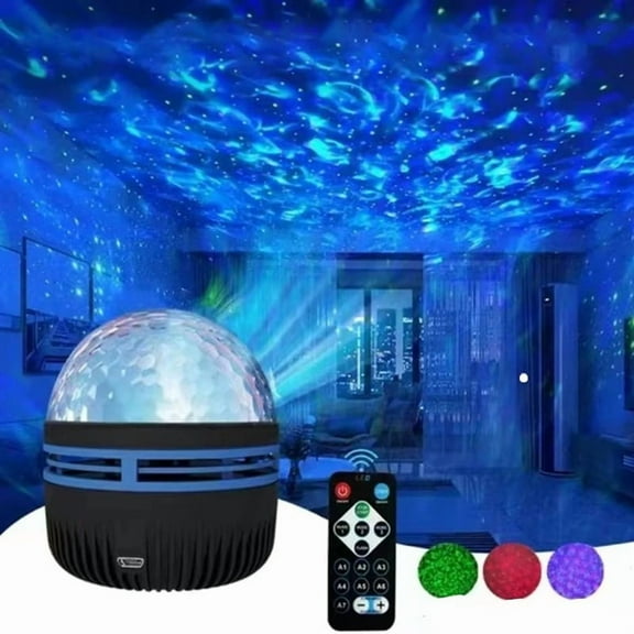 NEW Northern Lights Night Light LED Projection Lamp Remote Control USB Chargeable Colorful Atmosphere Decoration