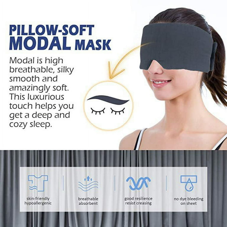 Mavogel 100% Cotton Sleep Eye Mask — Natural Sleep Essentials