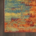 thumbnail image 5 of Nourison Essentials Outdoor Flame 6' x 9' Area Rug (6x9), 5 of 9