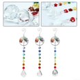 thumbnail image 4 of Crystals Colorful Wall Hang For Window Hanging Sun Catcher Pendant Garden Decor, 4 of 6