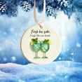 thumbnail image 4 of NWOKYZGH 1Pc Funny Ornament Hanging Christmas Tree Ornaments, Acrylic Wine Holiday Keepsake for Xmas Tree Decoration, 4 of 5
