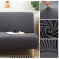 thumbnail image 4 of Tela Jacquard sofá cubierta de cama plegable sofá asiento fundas Stretch cubre sofá Protector elástico futón Banco cubre para la casa, 4 of 4