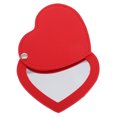 thumbnail image 4 of ColoMX Espejo de maquillaje portátil portátil con forma de corazón espejo compacto para mujeres espejo decorativo encantador espejo decorativo espejo de corazón pequeño en forma de corazón, 4 of 8